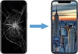Экран смартфона Oppo до и после замены